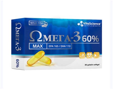 БАД VitaScience "Омега-3 "60%" | отзывы