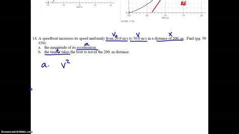 College Physics Kinematics Problem Set 13 15 Youtube