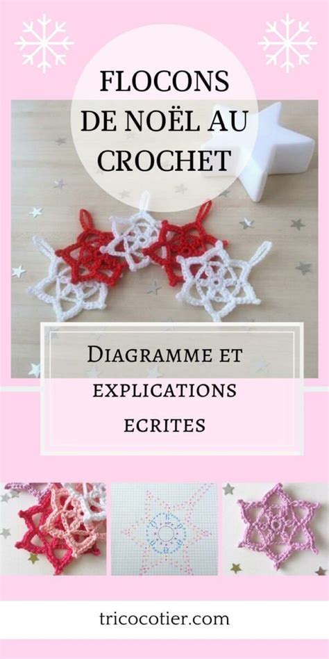 Comment Faire Un Flocon Au Crochet Tuto Diagramme Et Explications