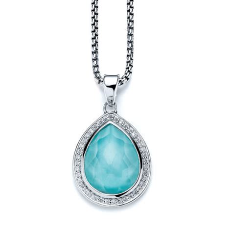 Laguna Teardrop Diamond Necklace Landing Company