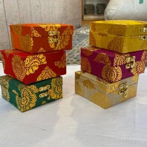 Indian Sweet Boxes For Wedding Favor Cash Boxes Bridal Organiser Dry