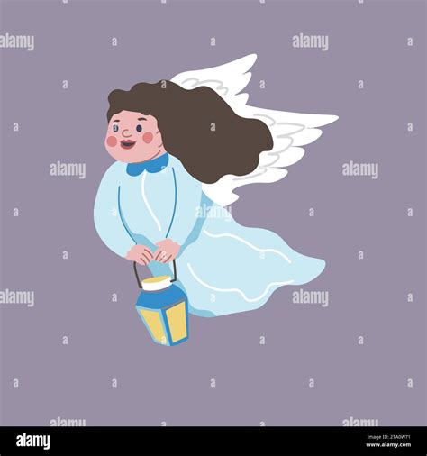 White Angel Statue Stock Vector Images Alamy