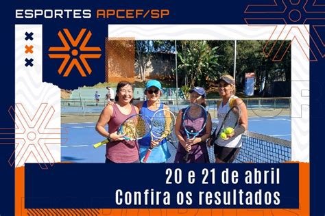 APCEF SP Confira O Resultado Das Seletivas Para Os Jogos Fenae 2024 E