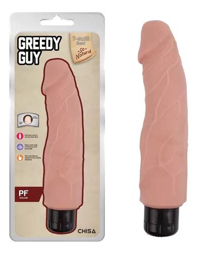 Vibrador Dildo Consolador Pene Realista Greedy Guy Color Beige