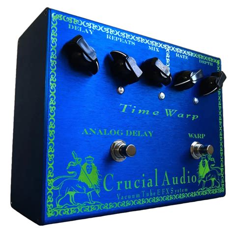 Time Warp Vacuum Tube Analog Delay With Warp Modulation