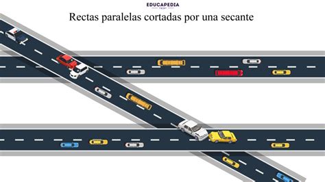 Rectas Paralelas Cortadas Por Una Secante Educapedia