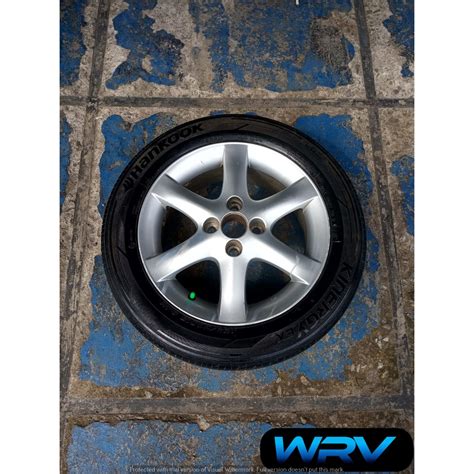 Jual Velg Mobil Bekas Altis Ring 15x5 Pcd 4x100 Seken Plus Ban Murah