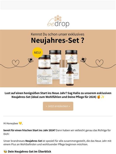 Bedrop De Unser Exklusives Neujahres Set Starte Mit Uns Ins Neue