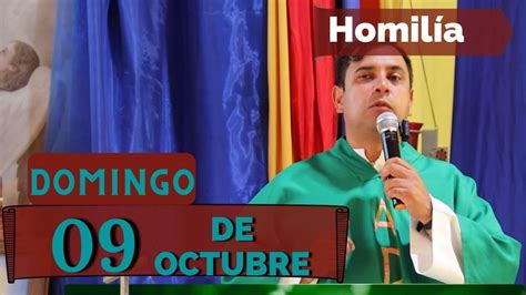 EVANGELIO DE HOY Domingo 09 De Octubre Del 2022 Padre Arturo Cornejo