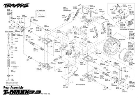 T Maxx 49104 Front Assembly Exploded View Traxxas Atelier Yuwaciaojp