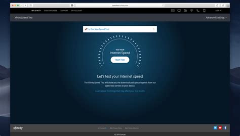 Xfinity Speed Test - TestMySpeed