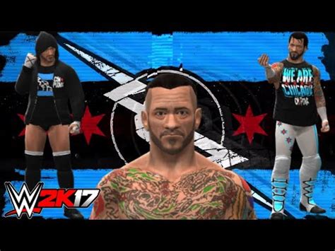 CM PUNK CAW Fórmula WWE 2K17 PS3 Xbox 360 LOGOS DAT YouTube