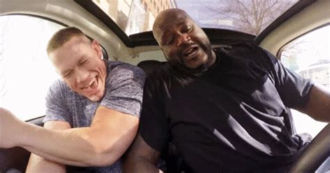 John Cena and Shaq hit the road on 'Carpool Karaoke'