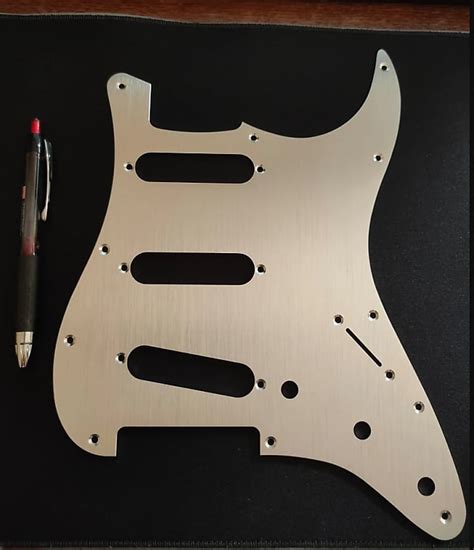 Aluminum Guitar Sss Pickguard Scratch Plate Strat Style Reverb