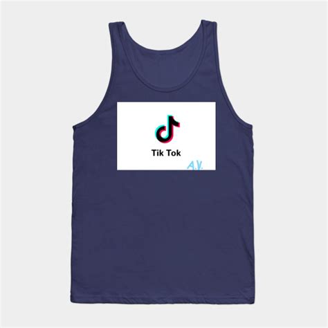 Tik Tok Merch Tiktok Tank Top Teepublic