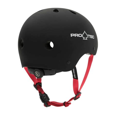 Pro Tec Classic Certified Youth Skate Helmet Matte Black Boardworld