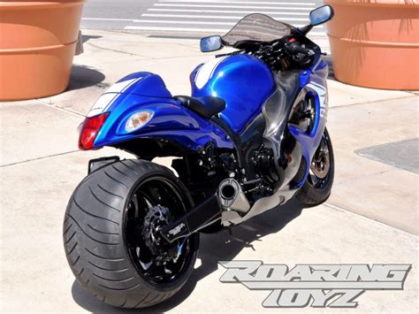 Hayabusa Blue W Osd Swingarm Kit Over Roaring Toyz