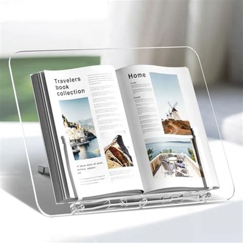 Amazon Laurensory Sets Of Acrylic Book Stand For Display