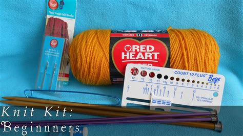 Knit Kit Beginners Youtube