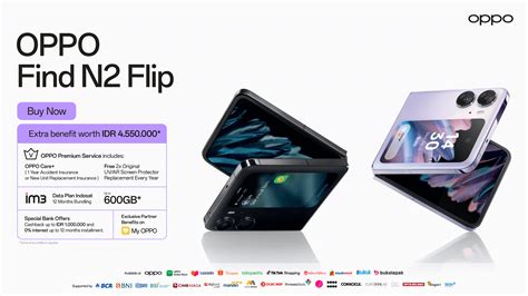 HP Lipat Terbaru OPPO Find N2 Flip Terbaik Di Q2 Tahun 2023 OPPO