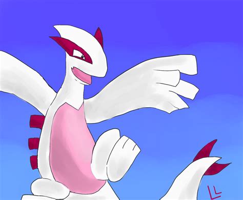 Shiny Lugia By Larissalysko On Deviantart