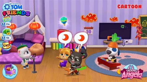 My Talking Tom Friends Cartoon 66 Angela Mytalkingtomfriends Youtube