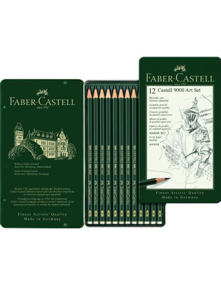 Set Arta Buc Creion Grafit Castell Faber Castell Roua Ro