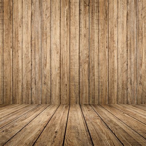 Accessories Supplies 10x15ft Brown Wood Board Photo Backdrop Wooden