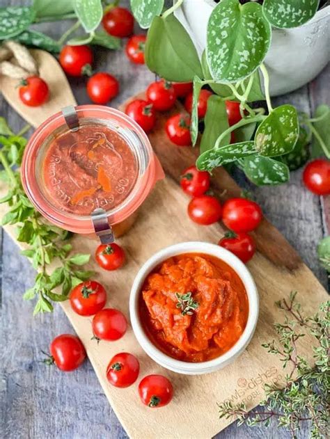 Basisrecept Voor Tomatensaus Voor Op De Pizza Foodfotografie