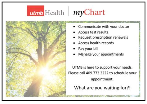Utmb My Chart Your Digital Access Point To Comprehensive Personal Health Management