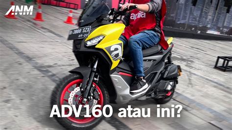 Aprilia Sr Gt Skutik Adventure Eropa Jutaan Youtube