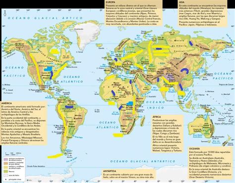 Print Map Quiz Mapamundi Relieve Geograf A Relieve Mapamundi