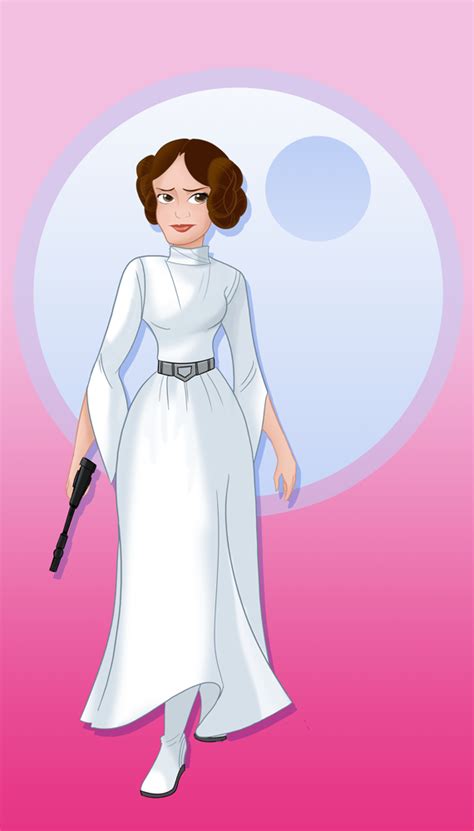 Disney Princess Leia Star Wars Princess Leia Star Wars Artwork