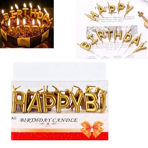 Свещички "Happy Birthday' - Dara.bg