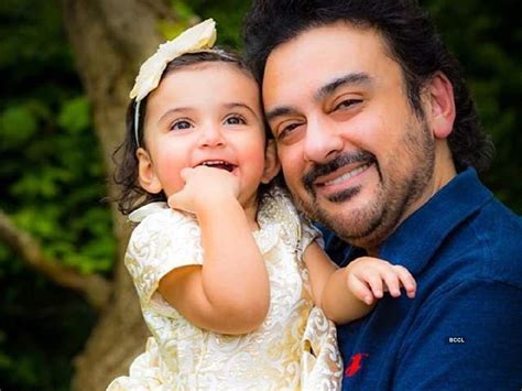 The Voice India judge Adnan Sami's two-year old daughter looks cute as a button