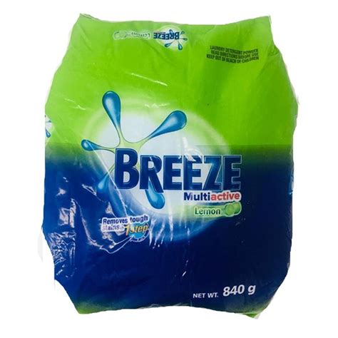 Breeze Multiactive Laundry Detergent Powder Lemon 840 G Cva Phamacy