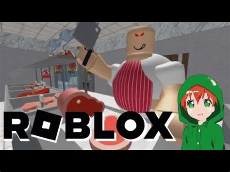 Carnes RADIOACTIVAS Escape Del Carnicero Loco En ROBLOX YouTube