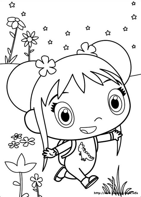 Ni Hao Kai Lan coloring picture Malebøger Tegninger Printbare