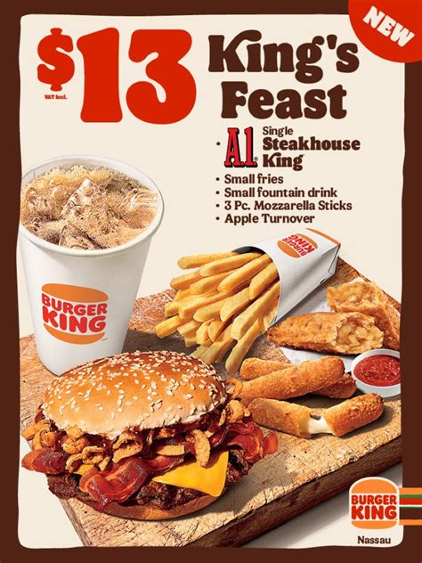 13 Kings Feast At Burger King Nassau