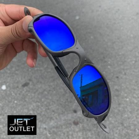 Culos Lupa Mandrake Vil O Oakley Juliet X Metal Lente Azul Shopee Brasil