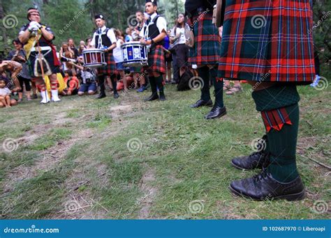 Scottish Kilt Editorial Image Image Of Uniform Dress 102687970