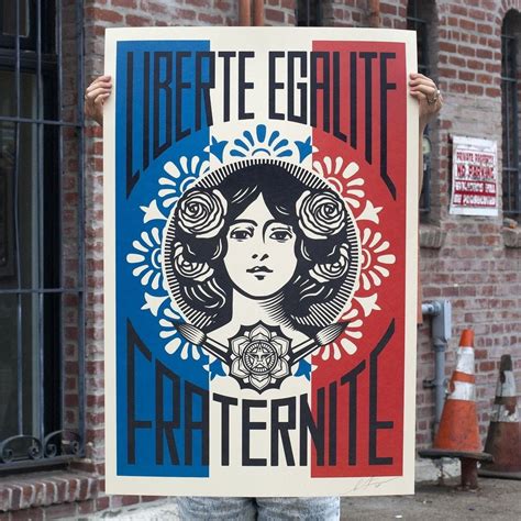 Liberty Equality Fraternity Obey Shepard Fairey CURIOS ART 33