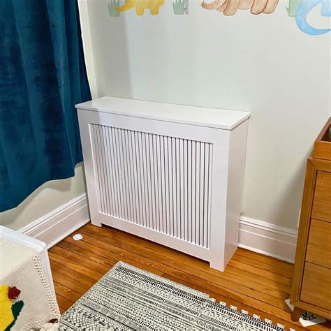 Stella Modern White Radiator Cover Any Custom Sizes Available Depth 10 Inches High Quality