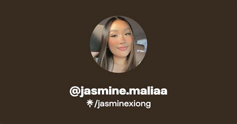 Jasminemaliaa Instagram Facebook Tiktok Linktree