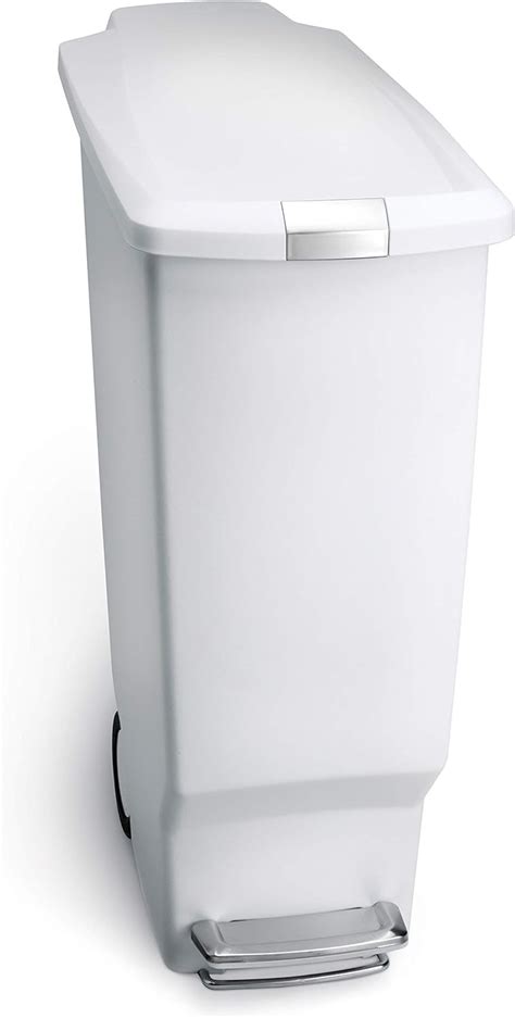 simplehuman CW1362 40 Liter schmaler Treteimer Mülleimer Küche