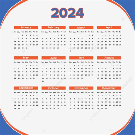 Calendrier 2024 Psd Linn Shelli