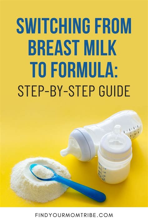 Switching From Breast Milk To Formula Step By Step Guide Artofit