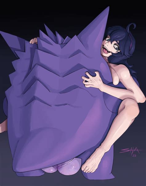 Rule 34 Big Balls Breast Squeeze Breast Squish Feet Female Gengar