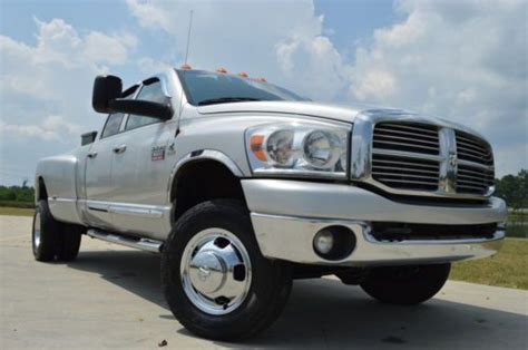 Purchase Used 2009 Dodge Ram 3500 Quad Cab Buckets Slt Diesel 4x4 In