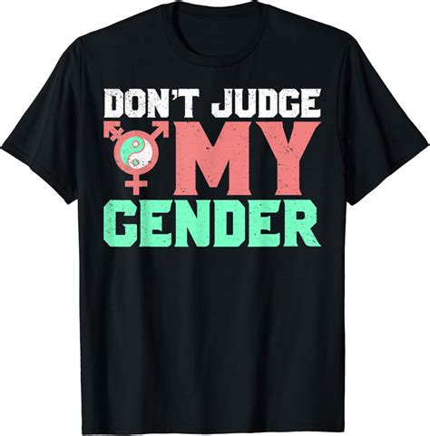 Amazon Mens Don T Judge My Gender Gay LGBT T Shirt Clothing Shoes Jewelry